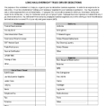 Truck Driver Expense Blank Forms  Fill Online Printable