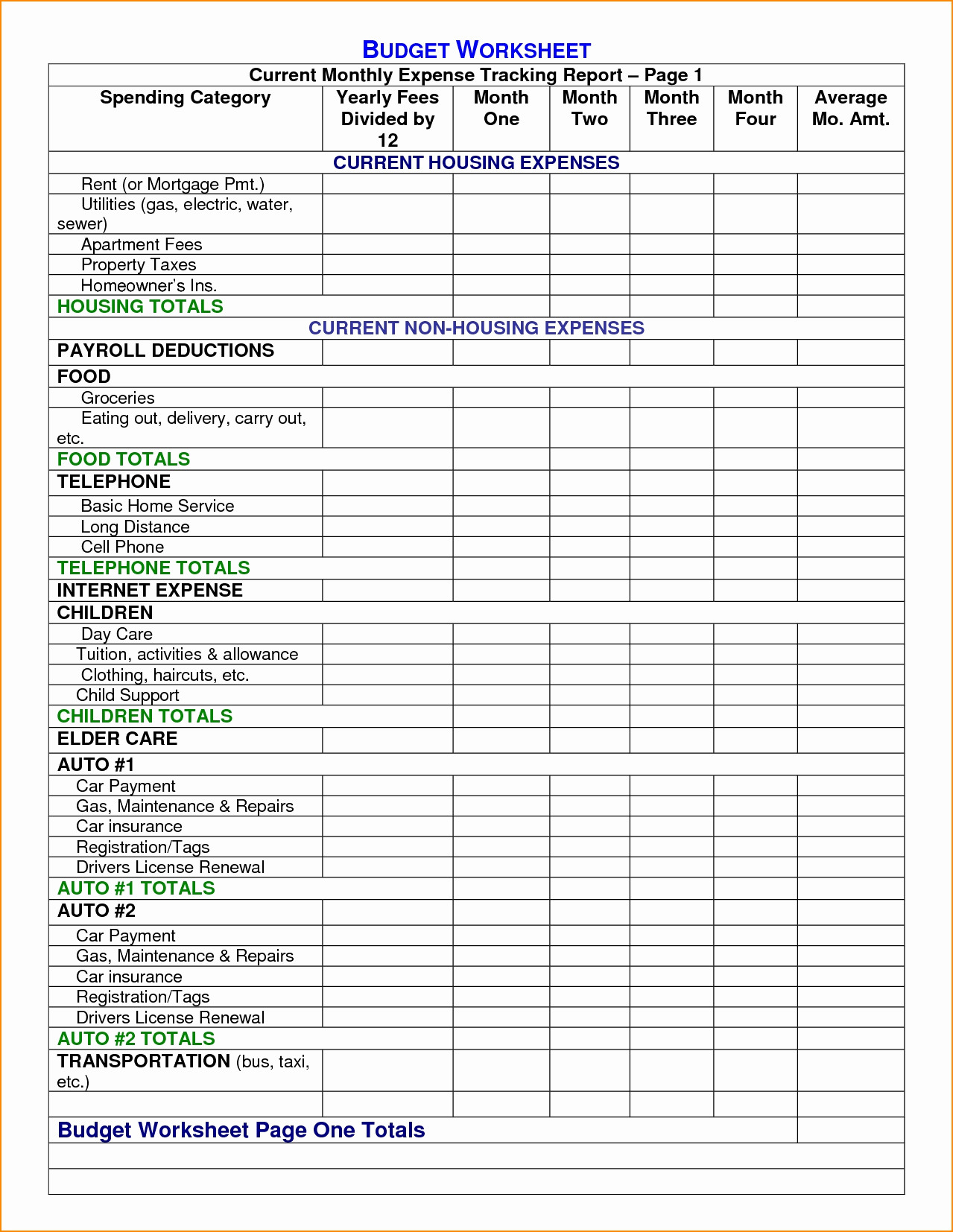 Truck Driver Expense Spreadsheet Spreadsheet S Excel