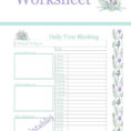 Try This Beautiful Daily Time Management Blocking To Help