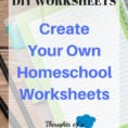 Two Resources For Creating Homeschool Worksheets