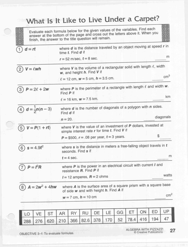 Two Step Equations Worksheet Pdf