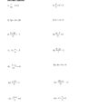 Two Step Equations Worksheets With Answers Math