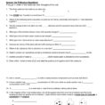 Types Of Reactions Worksheet Answer Key