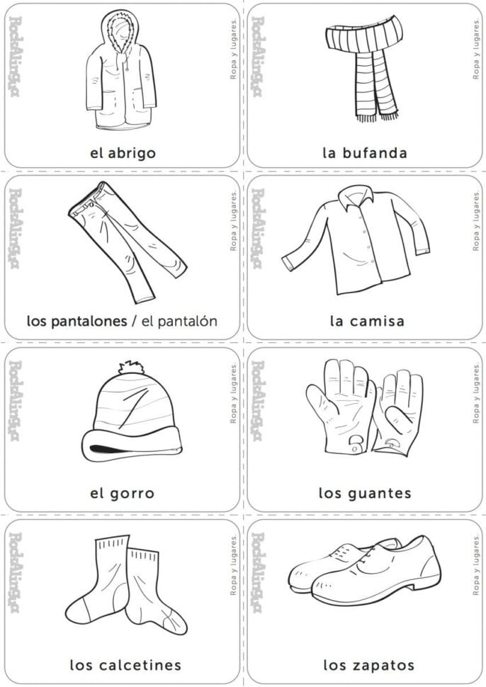 U La La Clothes Places Weather  Picture Dictionary