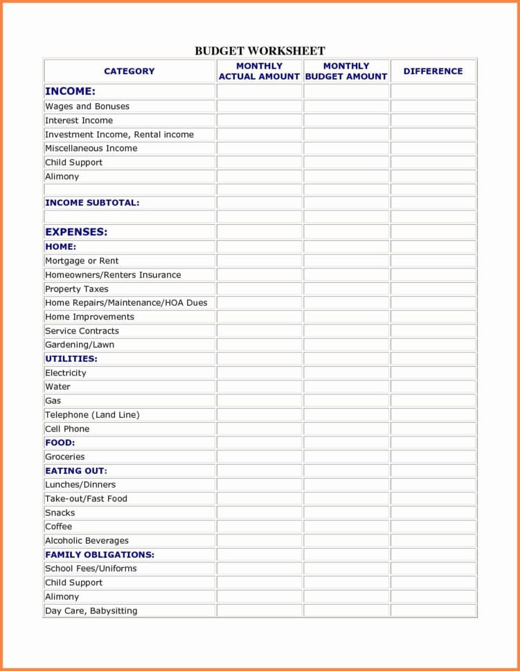 Understanding Renters Insurance Worksheet | db-excel.com