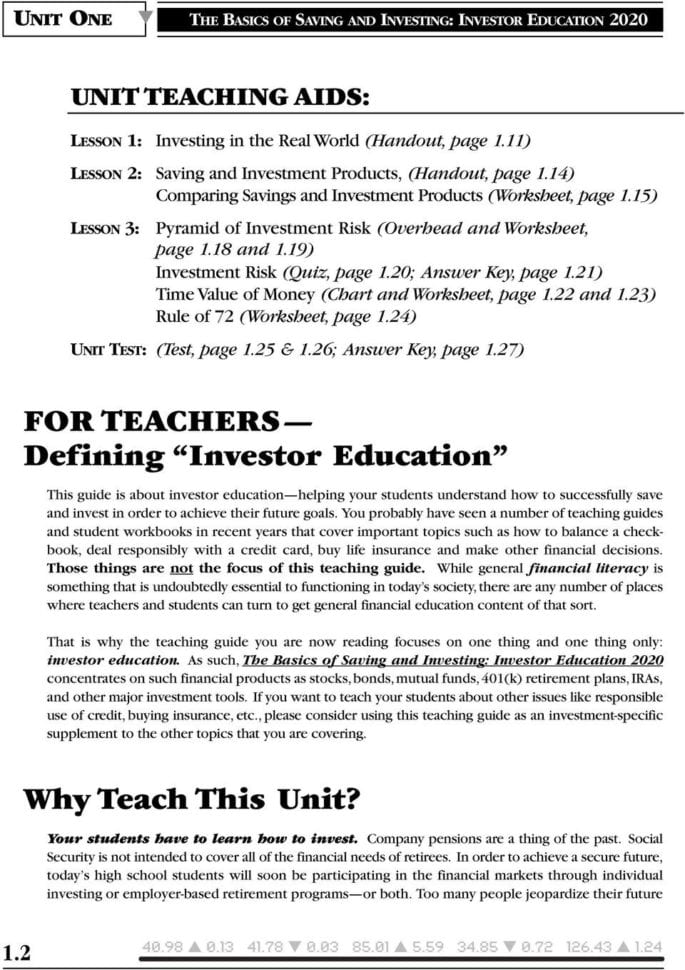 Unit 1 Getting Started  Pdf