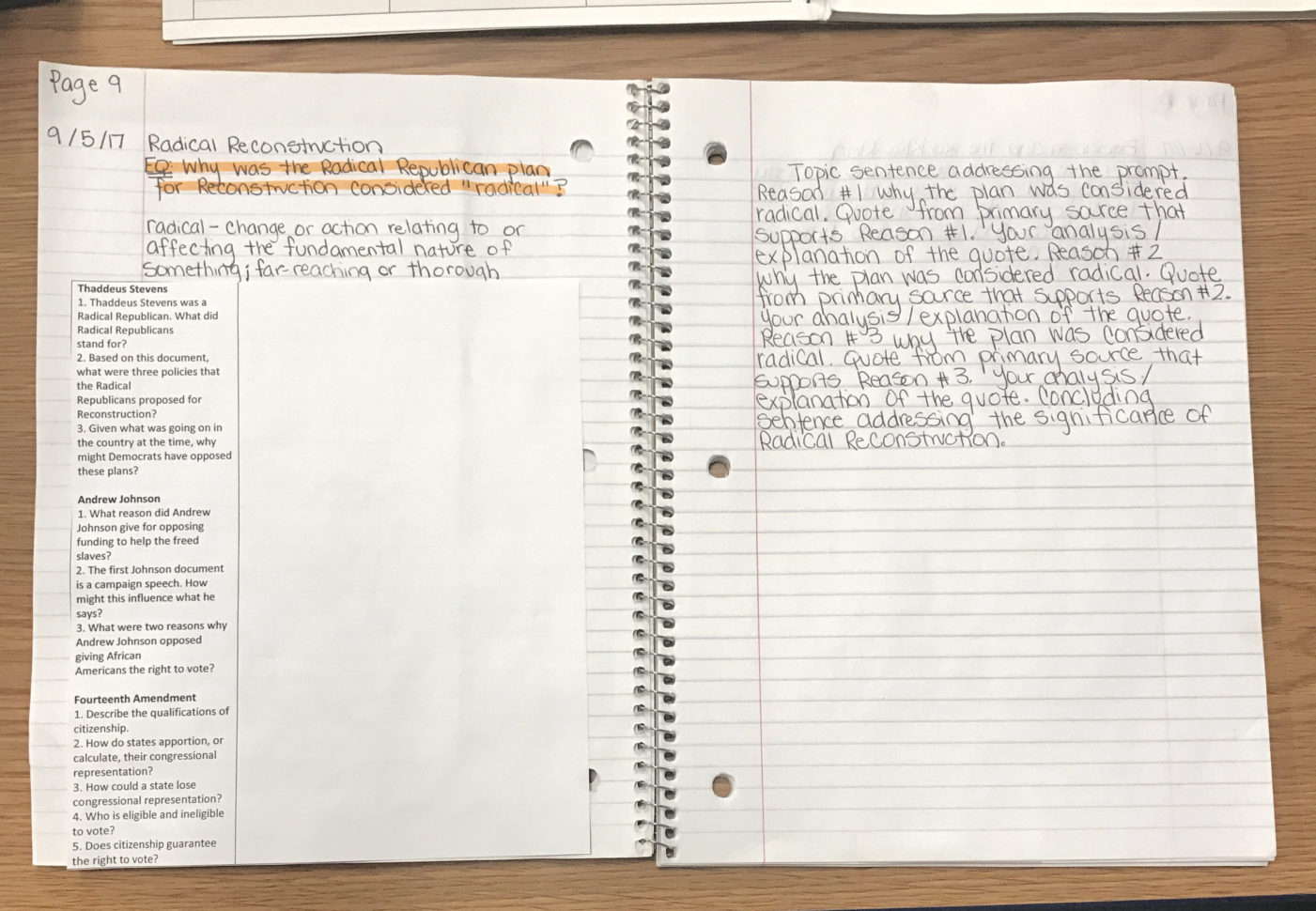 Unit 1 Reconstruction  Mrs Singleton  United States History