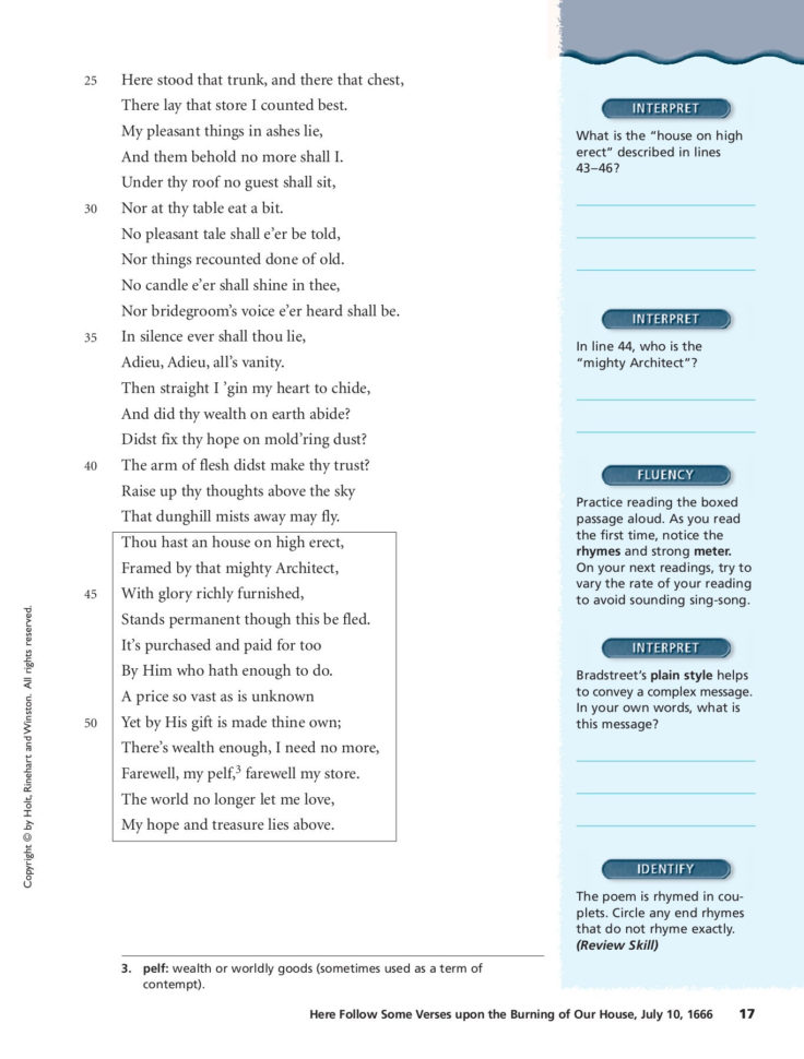 Upon The Burning Of Our House  Wikispaces Pages 1  8