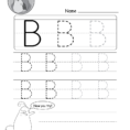 Uppercase Letter Tracing Worksheets Free Printables