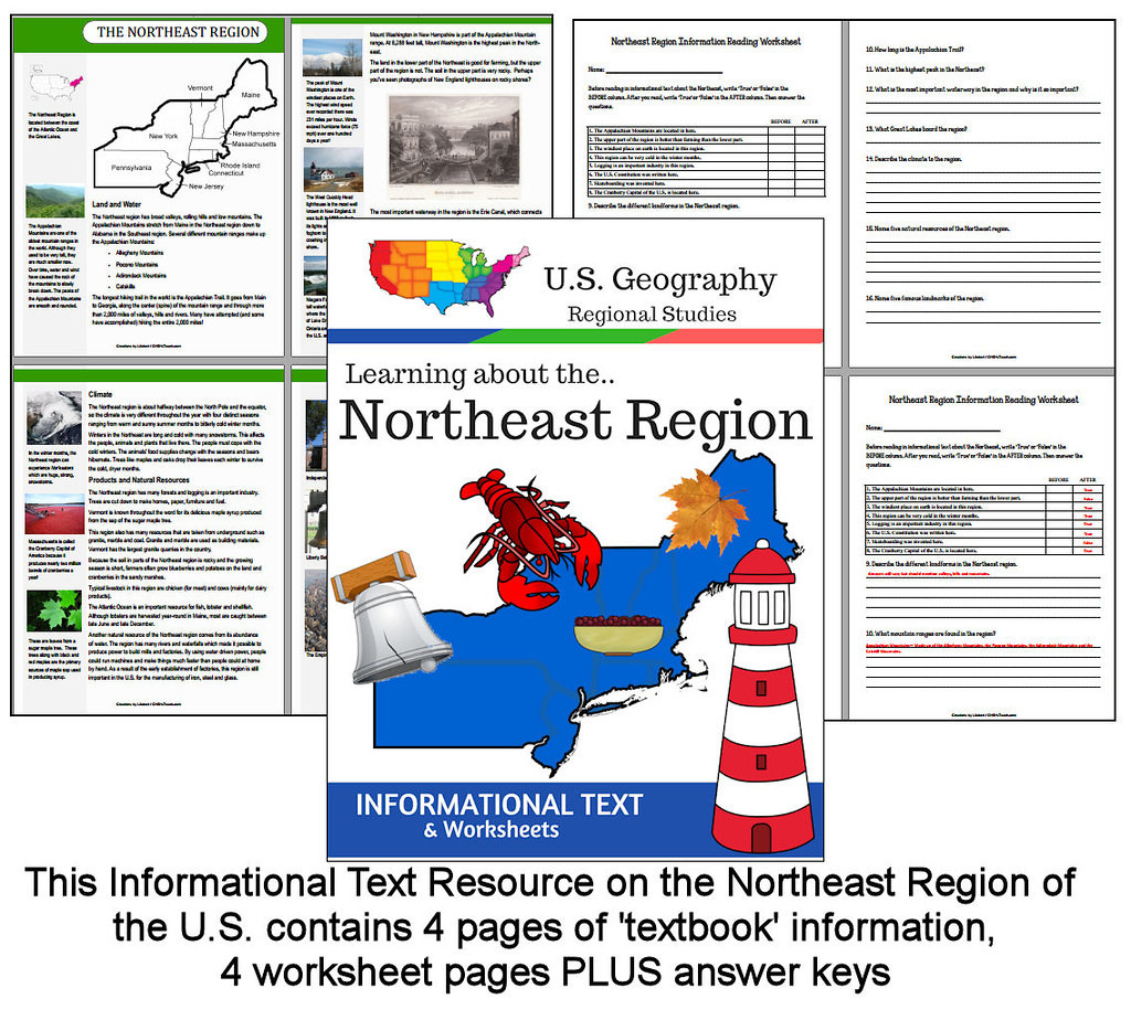 Us Northeast Region Informational Text  Downloads Availab