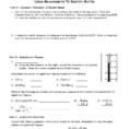 Using Measurements Worksheet