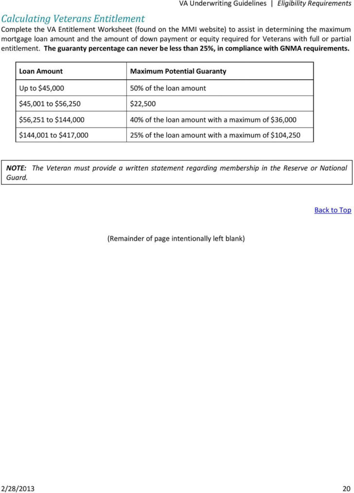 Va Underwriting Guidelines Pdf —