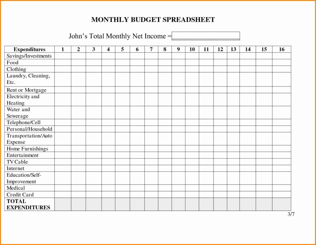 Vacation Expense Spreadsheet  Rental Property Late