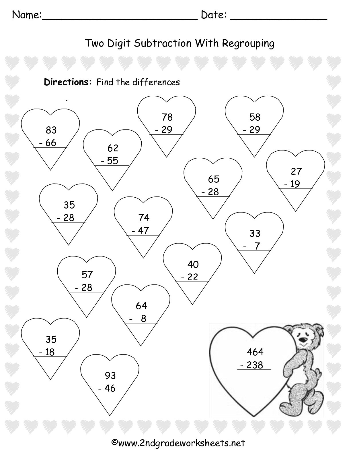 Valentine's Day Printouts And Worksheets