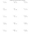 Variables And Expressions Worksheet Answers Math Course 3