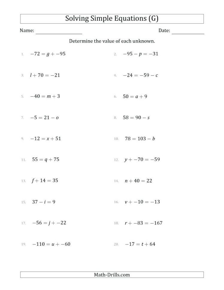 Variables And Expressions Worksheet Rational Expressions — db-excel.com