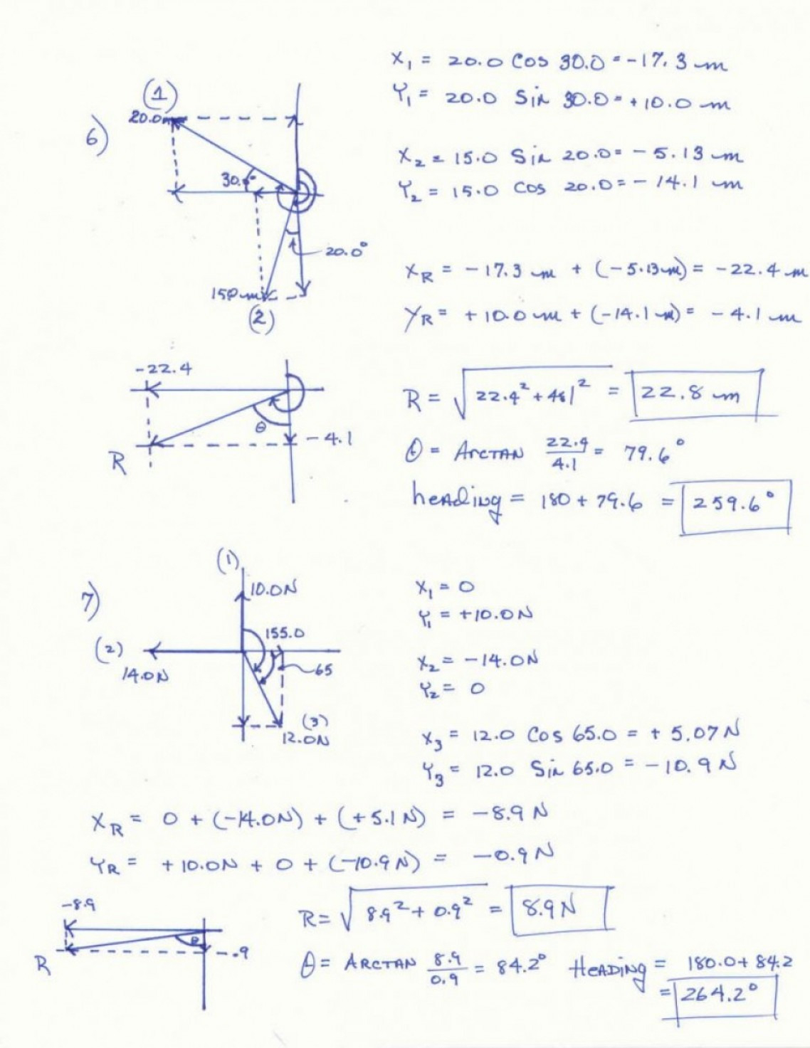 Resolving Vectors Worksheet With Answers Pdf