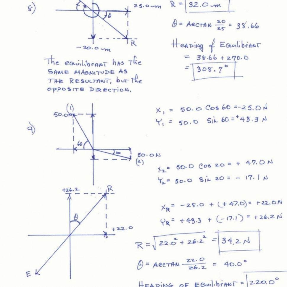 Vector Operations Worksheet  Geekchicpro