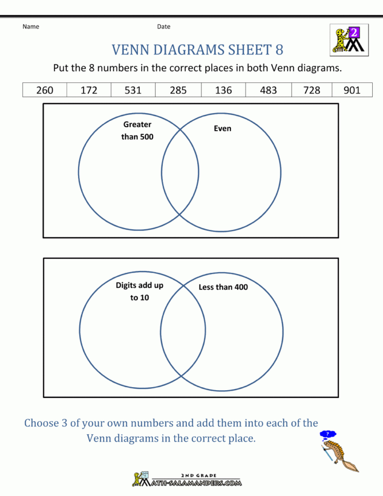 Venn Diagrams Worksheets With Answers — db-excel.com