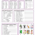 Verb To Be  English Esl Worksheets