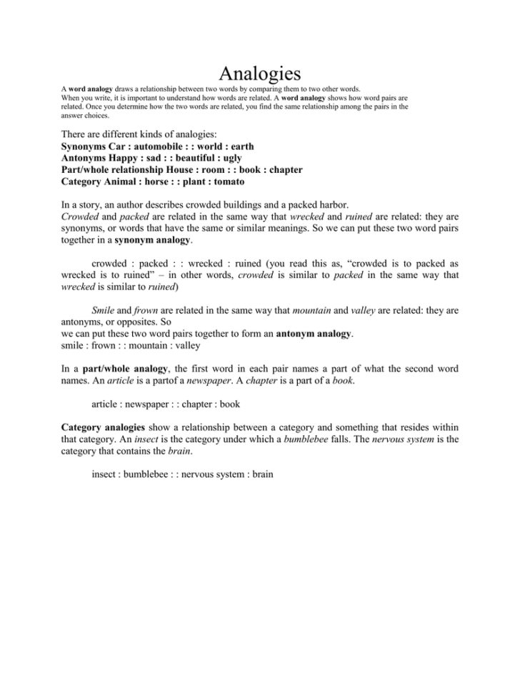 Cell City Analogy Worksheet Pdf