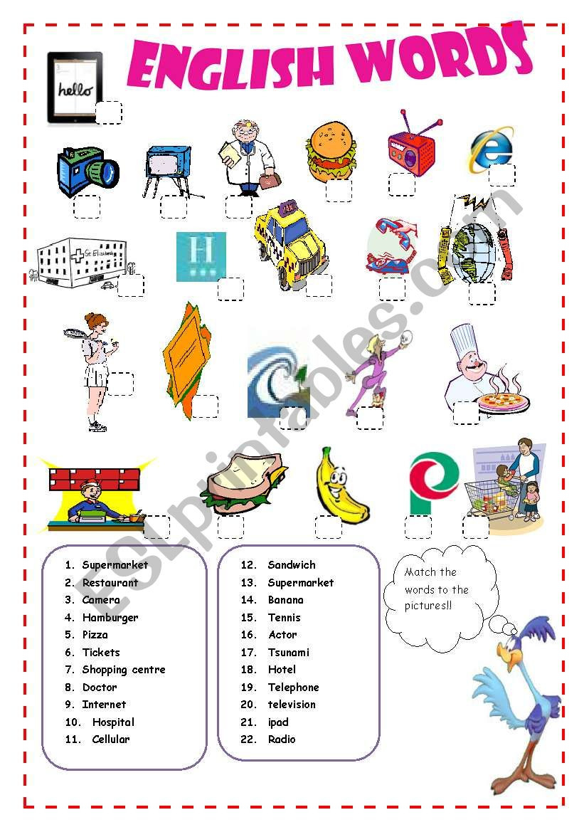 Vocabulary  English Spanish Cognates  Esl Worksheetpacchy