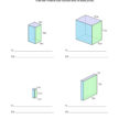 Volume And Surface Area Of Rectangular Prisms With Whole