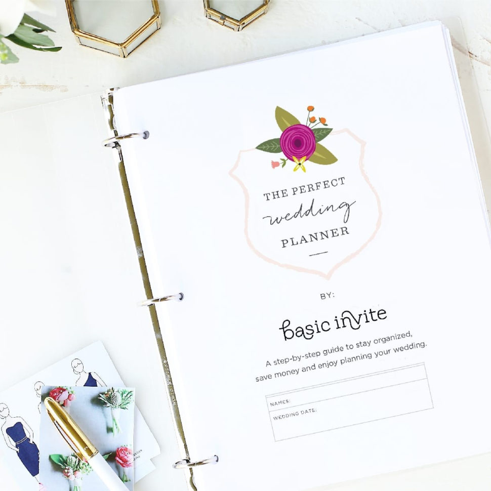 Wedding Planner Printablebasic Invite