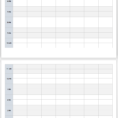 Weekly Time Management Schedule Te Pdf Word