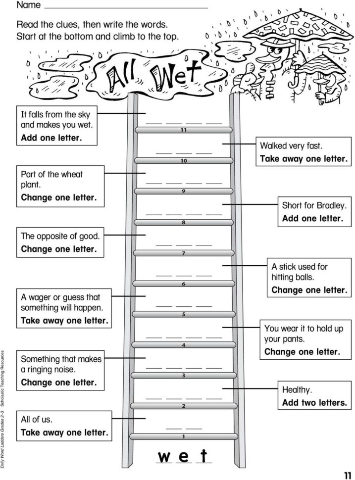Welcome To Word Ladders  Pdf
