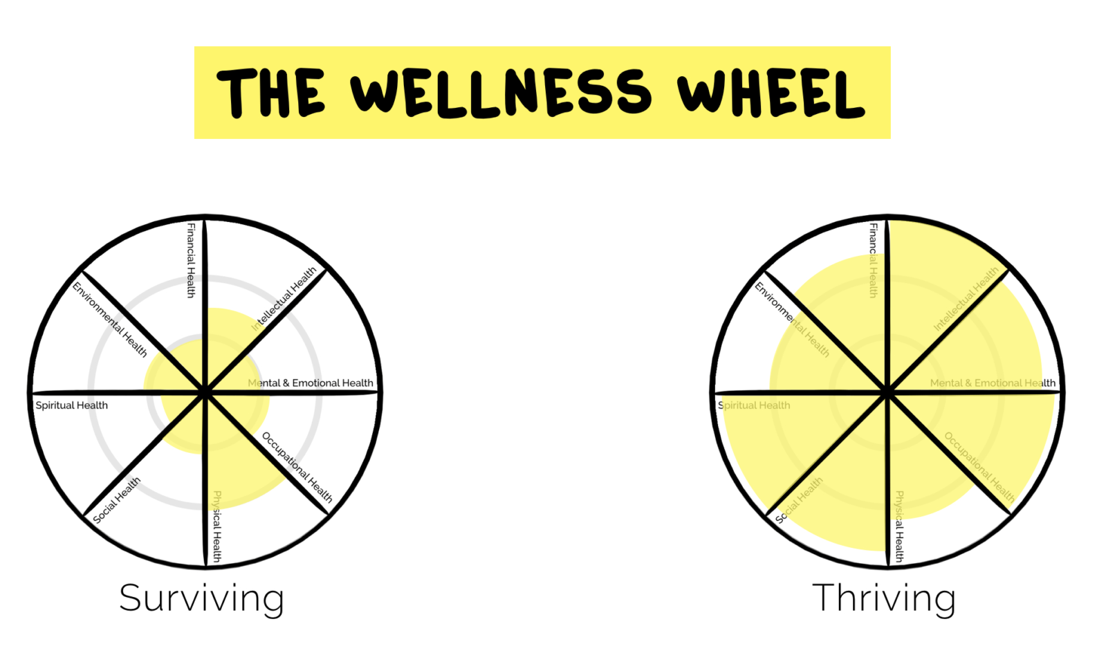 Wellness Wheel Worksheet Db excel