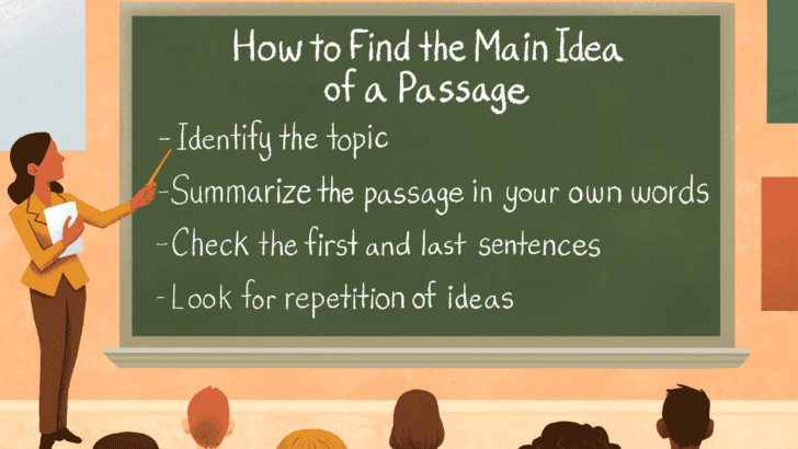4Th Grade Main Idea Worksheets Multiple Choice