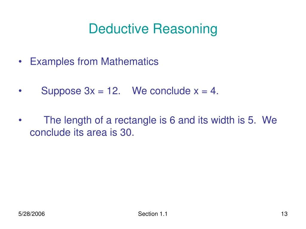 What Is Inductive And Deductive Reasoning In Mathematics Db excel