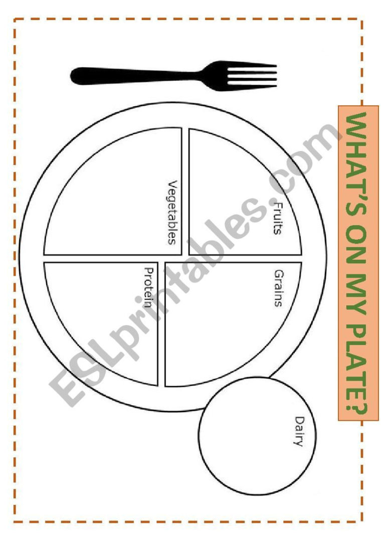 What´s On My Plate Esl Worksheetsomnis — db-excel.com