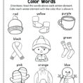 Winter Colornumber Worksheets Free Printable