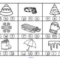 Winter Theme Activities And Printables For Preschool Initial Sounds