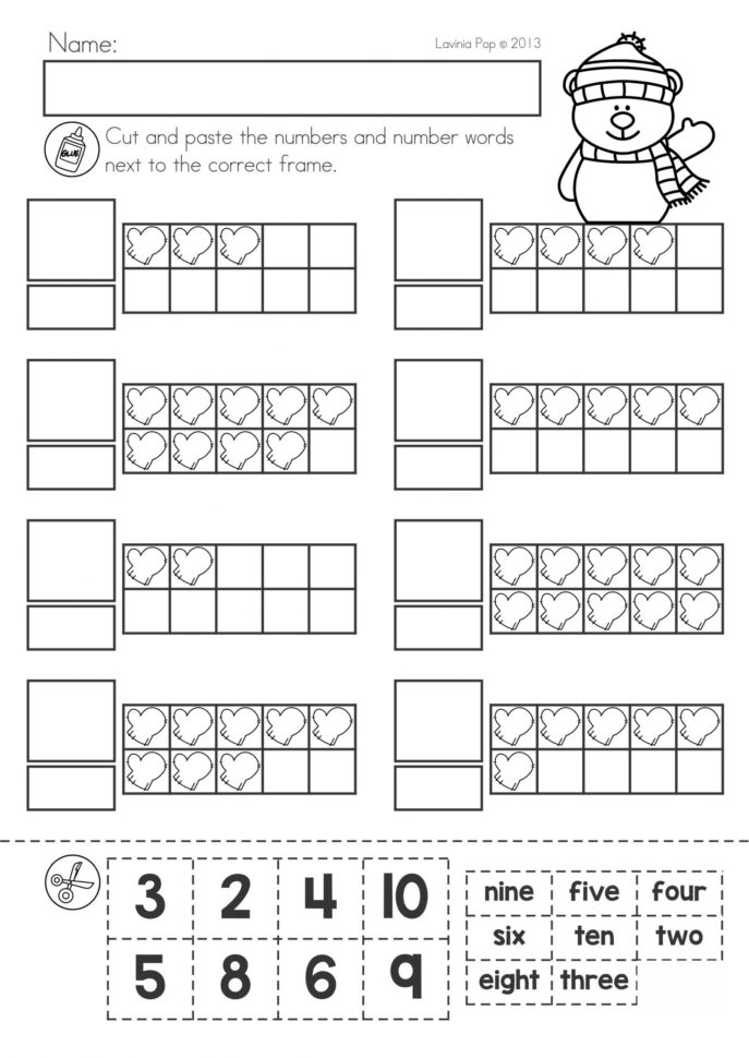 Winter Worksheets Fun In Ft Math 3Rd Grade Snowmanadd Db excel