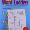 Word Ladder Worksheets For Middle School
