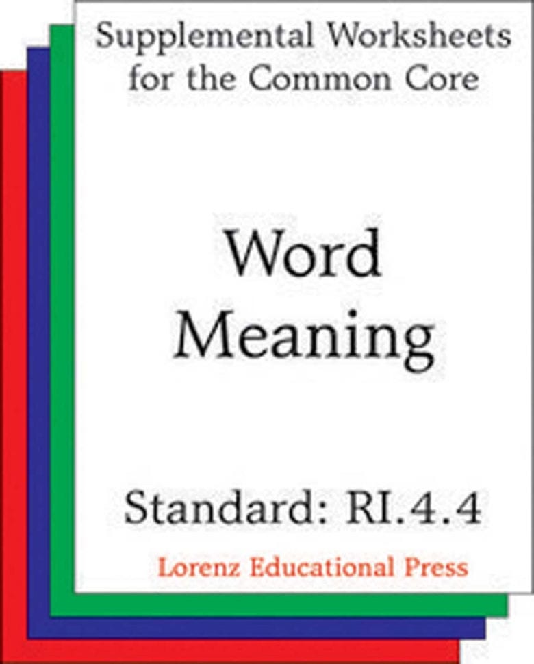 Word Meaning Ccss Ri44  Word Meaning Ccss Ri44