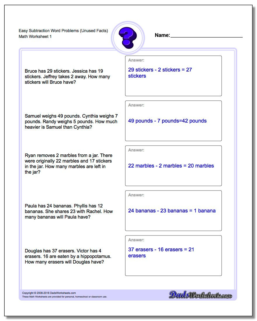 Problem And Solution Worksheets Db excel