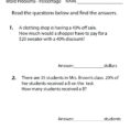 Word Problems For 7Th Grade Math Grade Math Word Problems