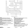 Work And Machines Crossword Puzzle  Word