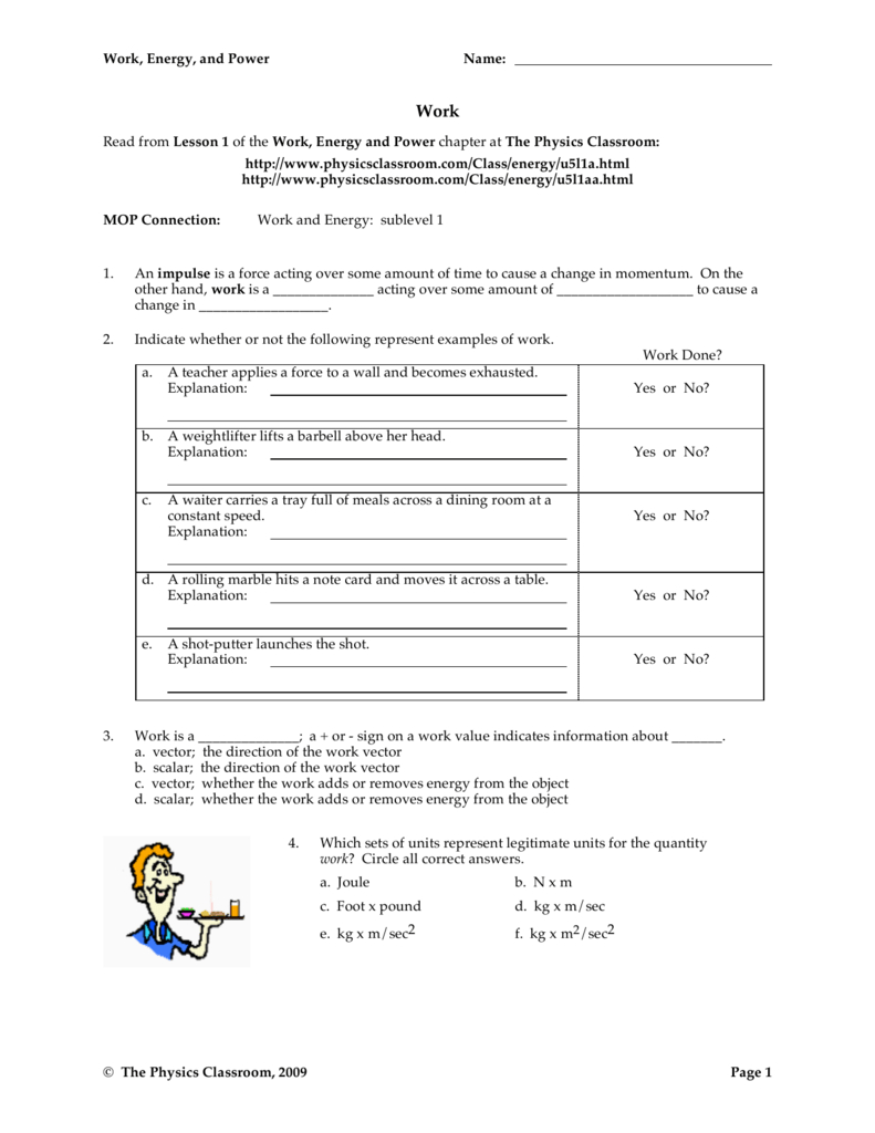work-and-power-worksheet-answer-key