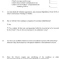 Workers Compensation Settlement Document Request Worksheet  Pdf
