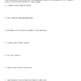 Worksheet 1 Synthesis  Decomposition Reactions