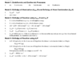 Worksheet 10 – Answers To Critical Thinking Questions