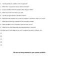 Worksheet 13 Career Planning List  Pdf