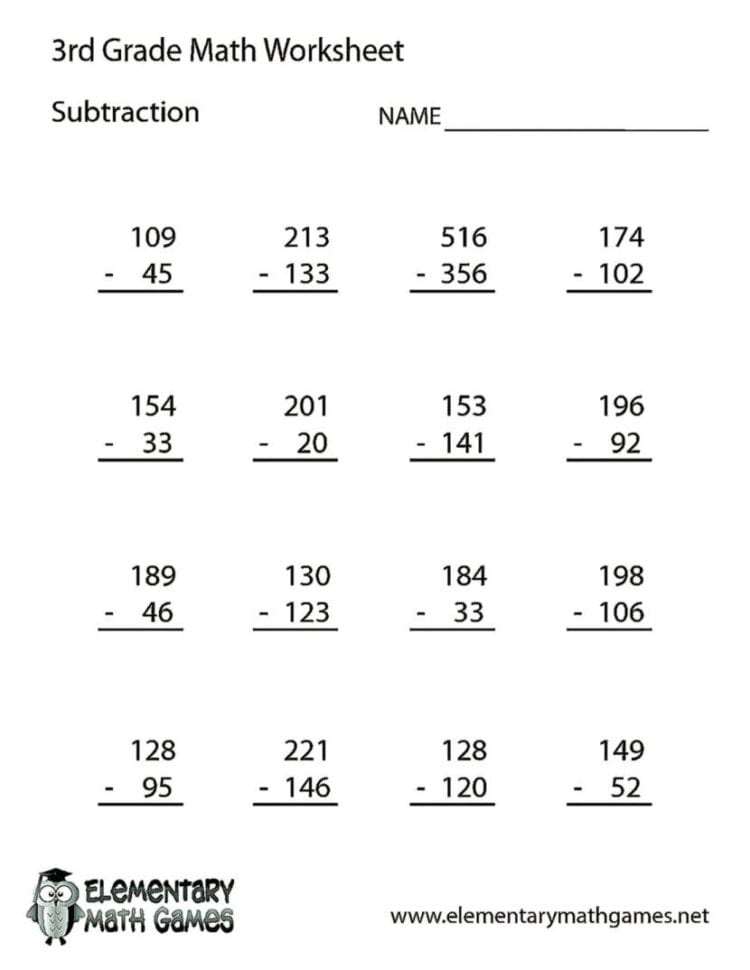 Worksheet 4Th Standard Maths Worksheets Simple Math