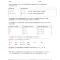 Worksheet 5 Factoring Quadratic And Non