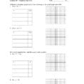 Worksheet 64  Graphing Linear Equations Name